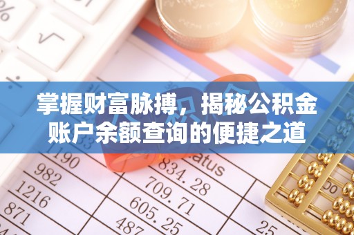 鱼峰掌握财富脉搏，揭秘公积金账户余额查询的便捷之道
